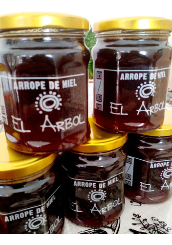 Arrope De Miel Polen Y Propoleo.350g El.arbol San Marcos!!!