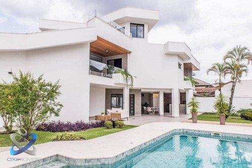 Sobrado, 510 M² - Arquitetura Contemporânea - Jardim Das Colinas - São José Dos Campos/sp - So0568