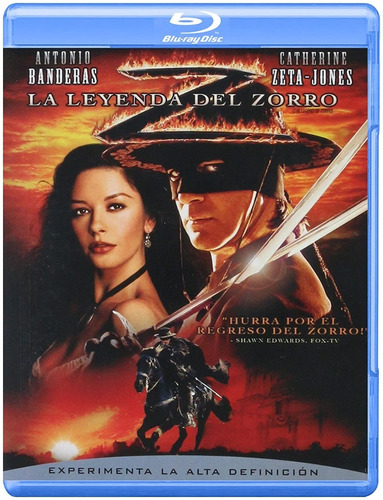 La Leyenda Del Zorro Blu Ray Película Nuevo