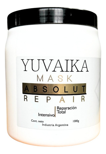 Mascara Yuvaika Baño De Crema Absolut Repair Reparacion 1kg