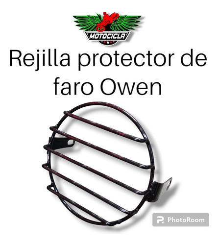 Rejilla Protector De Faro Moto Owen 