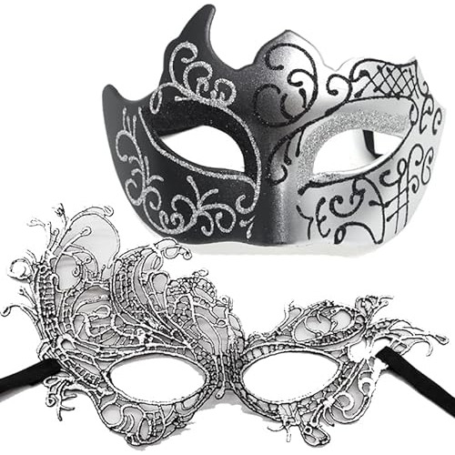 Máscaras De Masquerade De Halloween, Vestido De Navida...