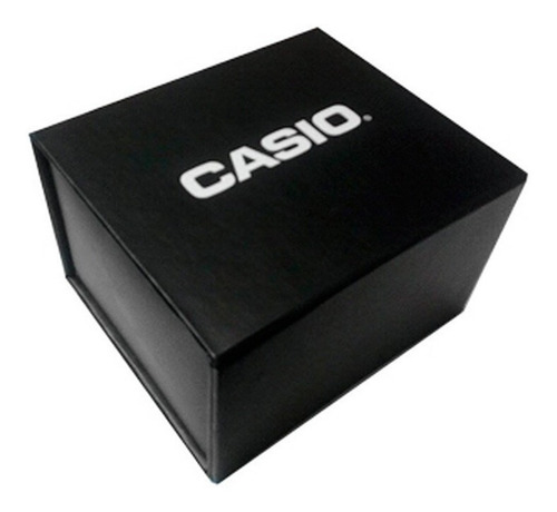 Relógio Masculino Dourado Casio Com Pulseira De Couro Marrom