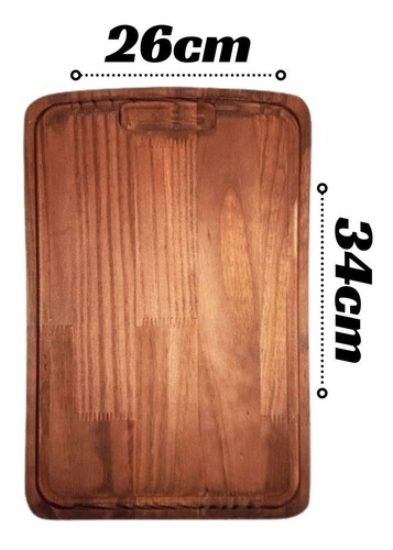 Imagem 4 de 6 de Kit Tábuas Para Churrasco Rústica 10 Peças Média
