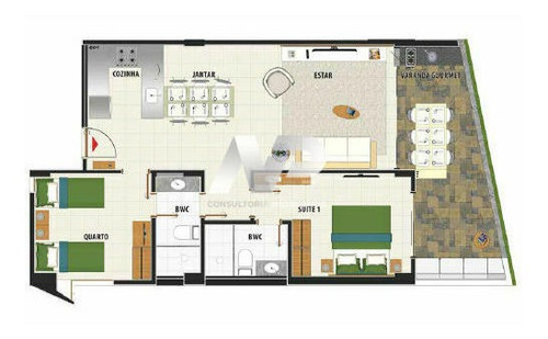 Imagem 10 de 11 de Apartamento Padrão À Venda Em Tamandaré/pe - Be01