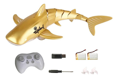 Rc Shark Toys, Barco De Control Remoto De Juguete Amarillo
