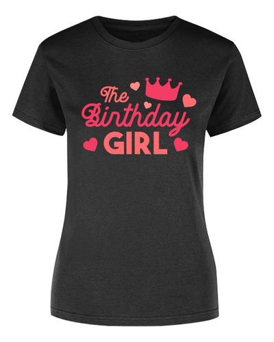 Playera De Cumpleaños Para Mujer - Niña - Birthday Girl