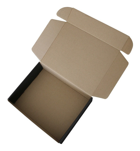 120 Mailbox 33x25x10 Cm Caja De Envíos Color Negro