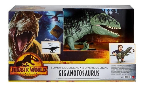 Jurassic World Super Colossal Trex 101cm Mattel Gwd68