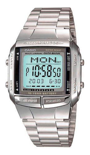 Reloj Casio Plateado Unisex Db-360-1a