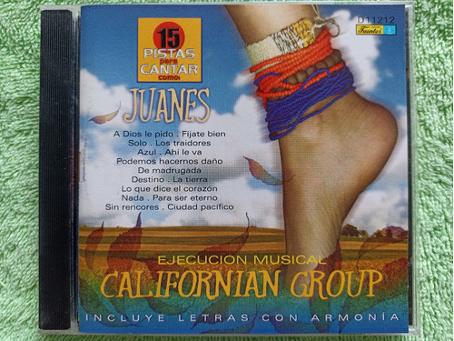 Eam Cd 15 Pistas Para Cantar Como Juanes 2002 Karaoke Hits