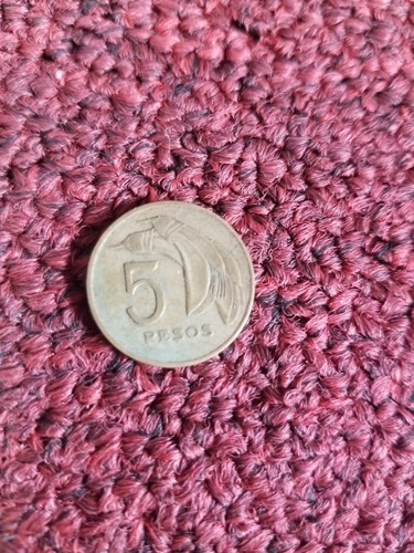 Moneda De Uruguay - 5 Pesos - 1969