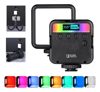 Iluminador Dslr Rgb Vl49 Rgb Efeito Estudio Foto E Vídeo Cor