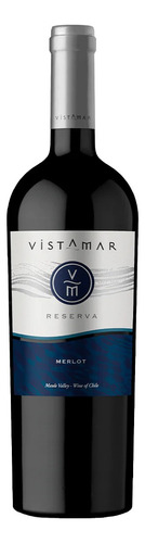 Vino Tinto Vistamar Reserva Merlot 750 Ml