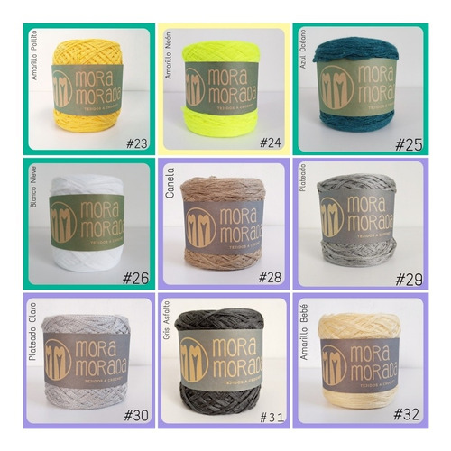 Hilos Algodon Multihebras Para Tejer 100g