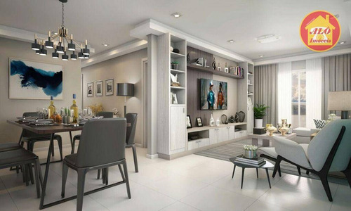 Imagem 22 de 23 de Apartamento À Venda, 84 M² Por R$ 418.000,00 - Aviação - Praia Grande/sp - Ap6855