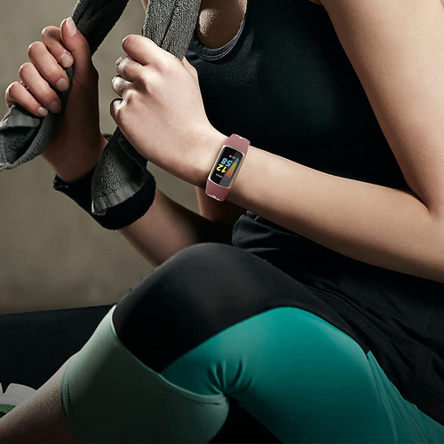 Maledan Compatible Con Fitbit Charge 5 Correas Para Mujeres