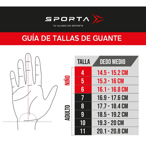 Imagen 6 de 6 de Guante Portero Rinat N/colección Semi Pro Adulto | Sporta Mx