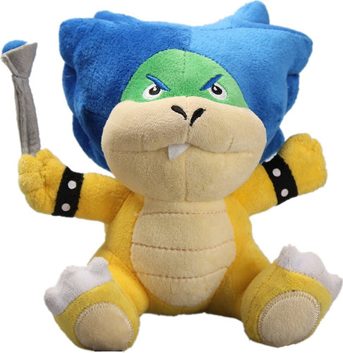 Peluche Super Mario Bros Koopalings Ludwig Von Koopa 7''