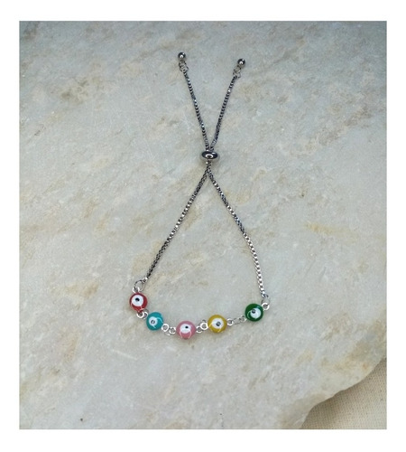 Pulsera Ojo Turco Acero Quirúrgico