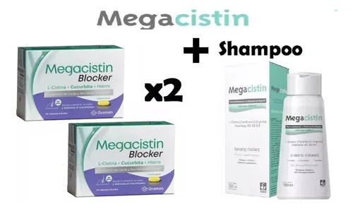 Megacistin Blocker Dht Nueva Formula Promo + Shampoo!!