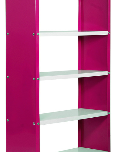 Estantería Habitat Plus 5/300 Rosa/blanco Simonrack