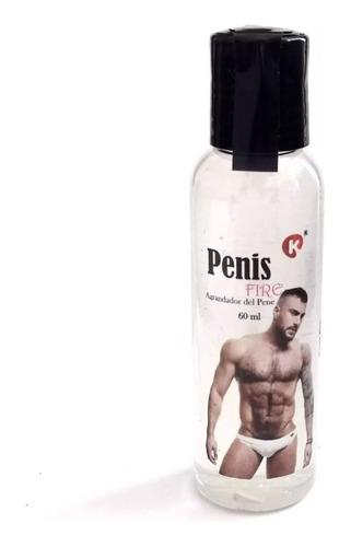 Gel Lubricante Agrandador Estimulante Penis Fire 60 Ml