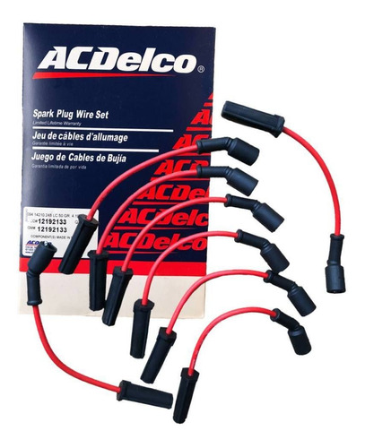 Cables De Bujía Silverado,tahoe,avalanche 5.3 Largos Acdelco