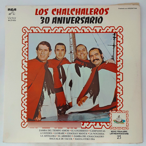 Los Chalchaleros - 30 Aniversario   Lp