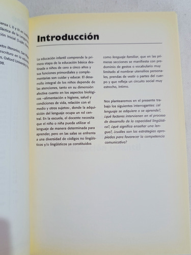 Las Competencias Lingüisticas En La Educ. Infantil, Noveduc (Usado)