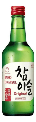 Soju Original Jinro 360ml 20,1% | Bebida Coreana 