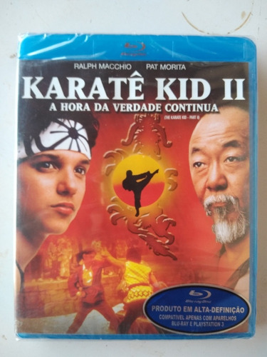 Karatê Kid 2 A Hora Da Verdade Continua Blu Ray (lacrado)