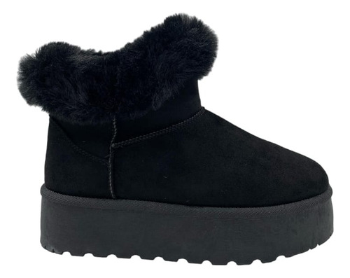 Bota Pantubota Negra Mujer Gb292