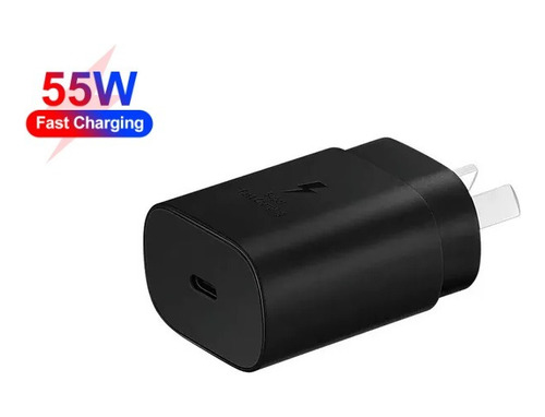 Cargador Rápido 55w Usbc + Cable C Para Samsung S8 S9 S10