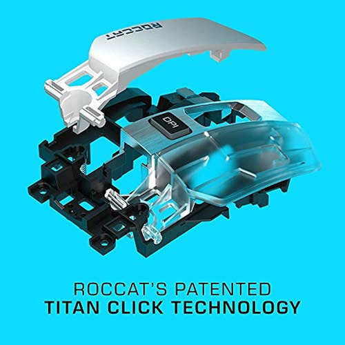 Mouse Inalámbrico Roccat Gaming Kain 200 Aimo Rgb Color