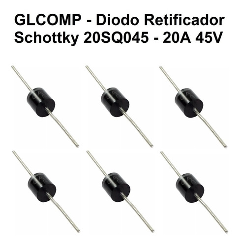 Diodo Retificador Schottky 20sq045 20a 45v P. Solar - 05 Pçs