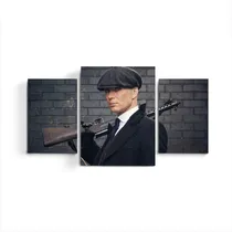 Comprar Cuadros Tripticos Peaky Blinders Thomas Shelby Arma Rifle