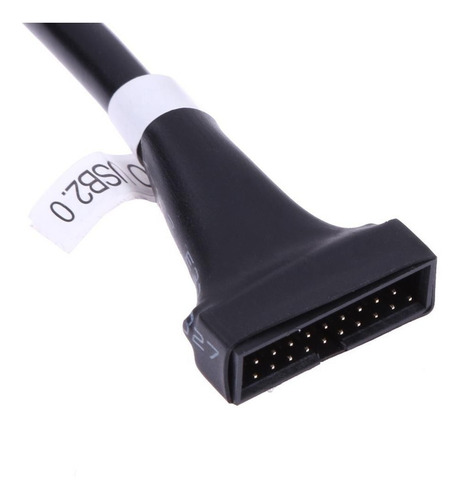 Imagem 2 de 8 de Cabo Adaptador Usb 3.0 19 Pinos M Para Usb 2.0 De 9 Pinos F