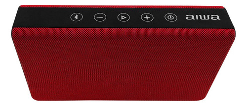 Parlante Aiwa Aw-20h-r Portátil Con Bluetooth Color Bordó