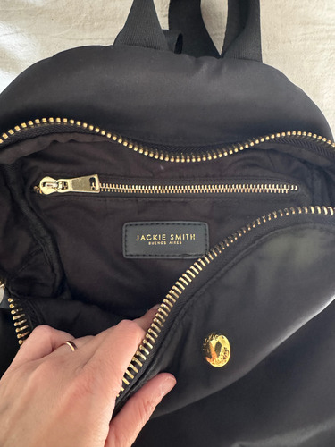 Mochila Jackie Smith Dear Backpack Impecable Negro