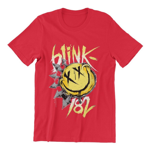 Polera Unisex Blink 182 Lollapalooza 2023 Pop Punk Estampado