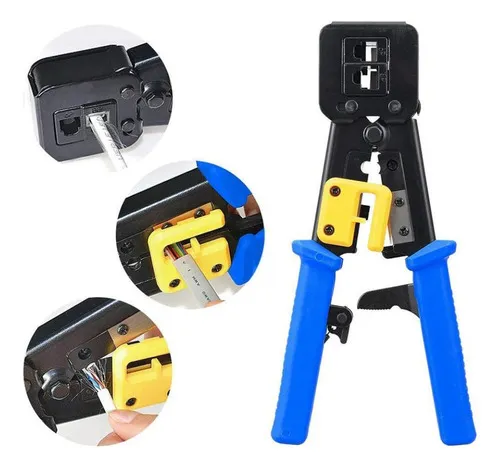 Cable de red de crimpado múltiple Rj45 Ez con fugas