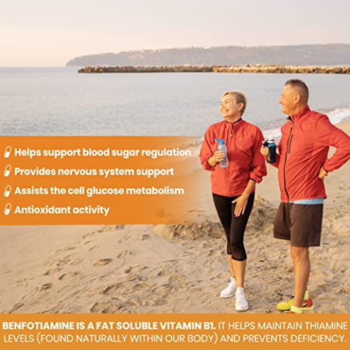 Zenavea Benfotiamine 300mg - Benfotiamine B1 - 180 D652t