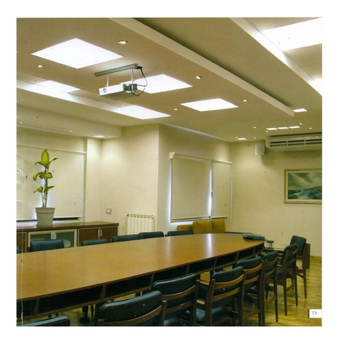 Imagen 6 de 10 de Plafon Panel Led 18w Aplicar Cuadrado 23x23cm Luz Fria Etheo