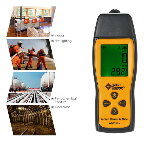 Sensor Portátil De Detección De Monóxido De Carbonol
