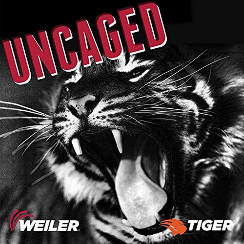 Weiler 58005 4-1 / 2  X 1 Mm Tiger Zirc Ultracut Type 1 Rued