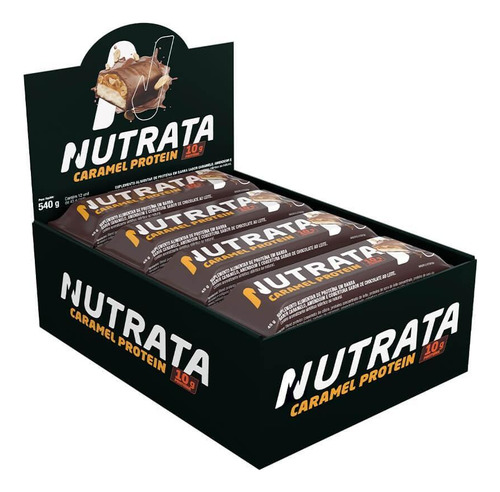 Display Barra Protein 12 Un. De 45g - Nutrata