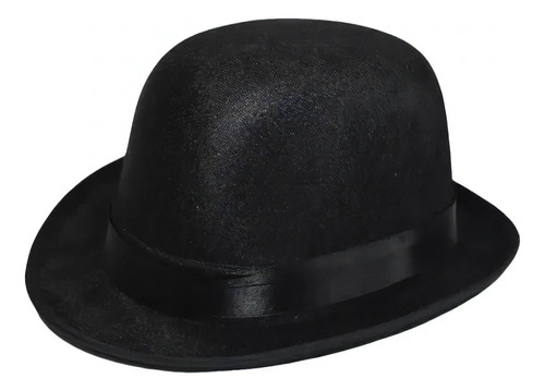 Sombrero Chaplin Para Cotillón Disfraces Fiestas Cumpleaños Color Negro
