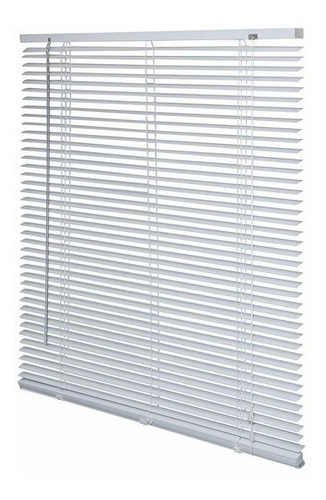 Cortina Pvc Blanca Angosta 100x125