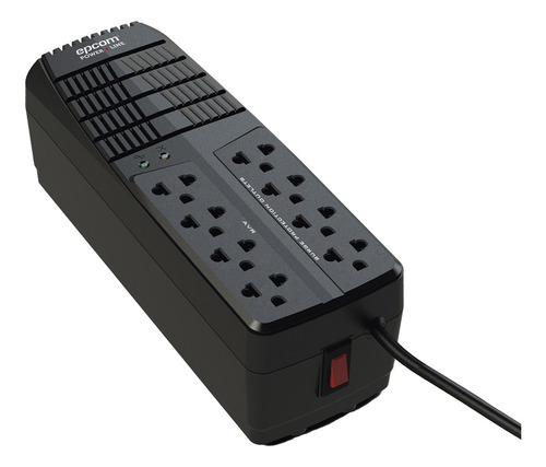 Regulado Voltaje 2000va-1000w Epcom Powerline Epl2000avr Color Negro